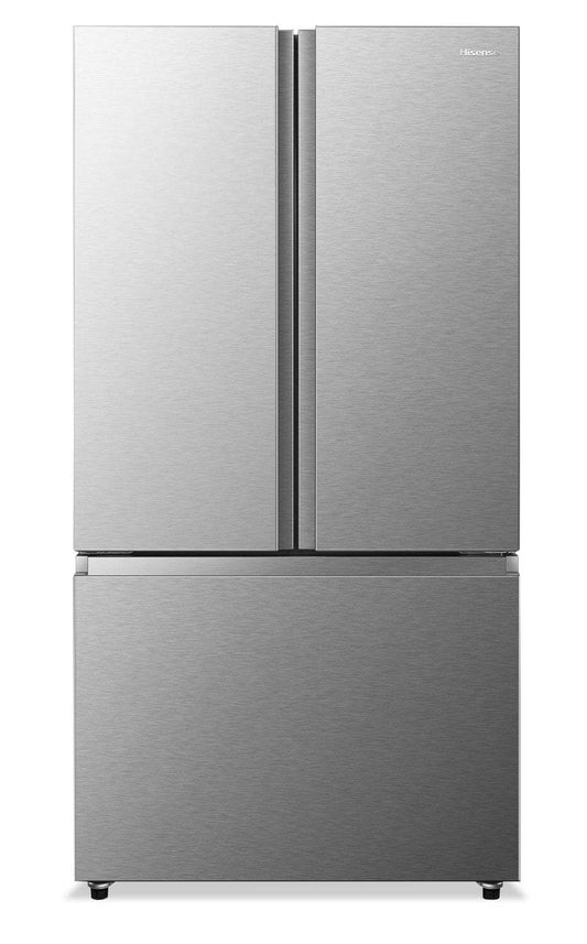 Réfrigérateur Hisense de 22,5 pi³ et de 36 po à portes françaises - acier inoxydable - RF225A3CSE | Hisense 36 22,5 Cu. Ft. French-Door Refrigerator - Stainless Steel - RF225A3CSE