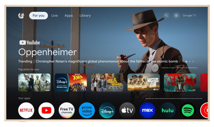 Téléviseur intelligent Google TCL 55 NXTVISION 4K QLED (55A300W) | Téléviseur intelligent QLED TCL NXTVISION 4K de 55 po avec Google TVMC (55A300W) | 55A300WF