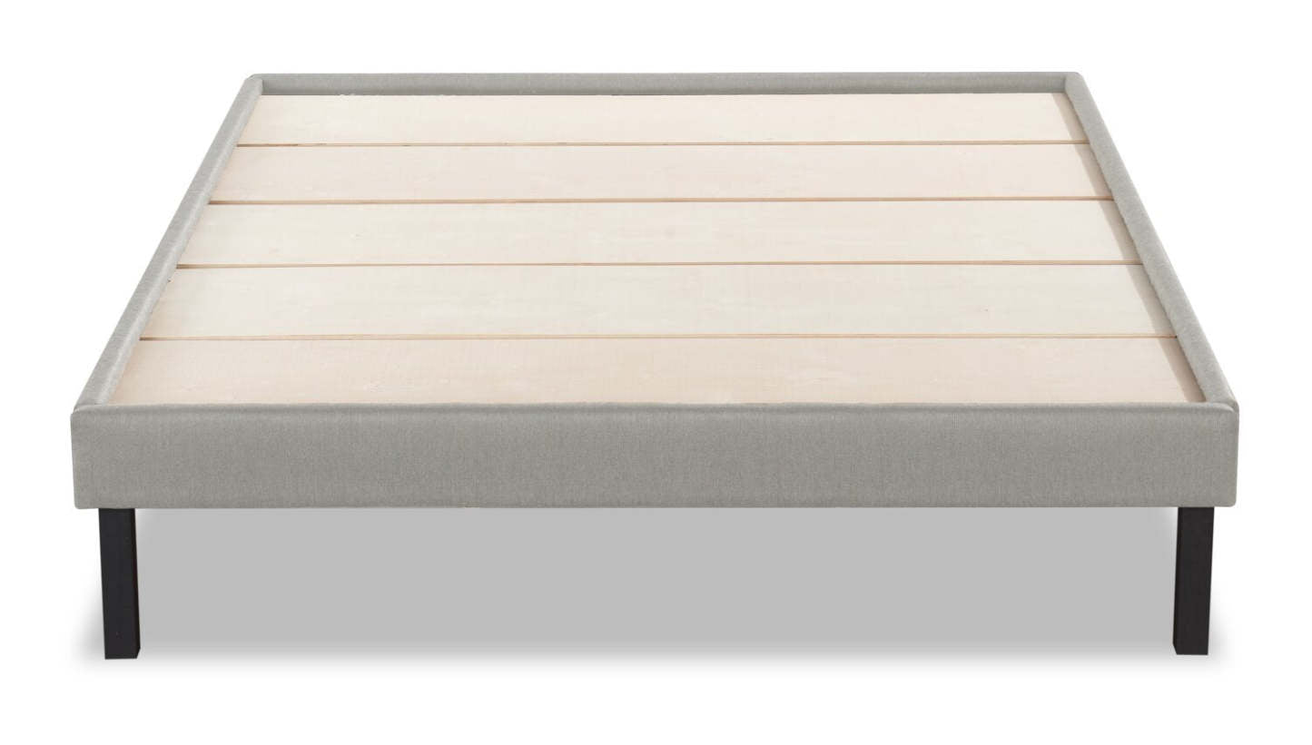 Breeze Twin XL Platform Base - Light Grey|Base plateforme Breeze pour lit simple très long - gris clair|BREZTBTX