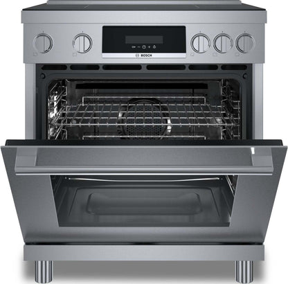 Bosch Série 800 3,9 Cu. Fort. Cuisinière électrique à induction - HIS8055C | Cuisinière électrique à induction Bosch de série 800 de 3,9 pi3 - HIS8055C | SON8055C