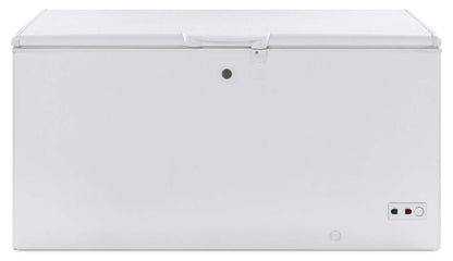 Congélateur coffre GE à dégivrage manuel de 15,7 pi3 - FCM16SLWW | FCM16SLW