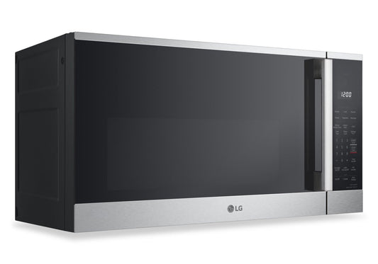 LG 1,8 Cu. Fort. Micro-ondes intelligent à cuisinière avec EasyClean® - MVEM1825X | Quatre à micro-ondes à hotte intégrée intelligente LG de 1,8 pi3 avec EasyCleanMC - MVEM1825X