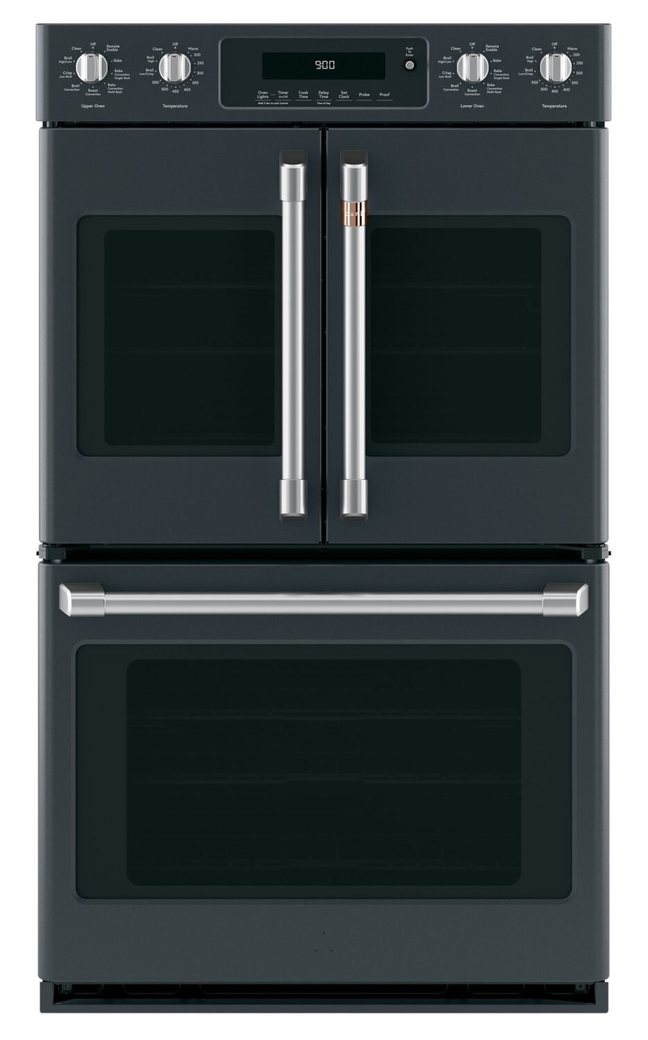 Ensemble de poignées Café pour four mural 30 en acier inoxydable brossé – CXWDFHKPMSS | Trousse de poignées Café cuivre brossé pour quatre murale de 30 po - CXWDFHKPMSS | CXWDFMSS