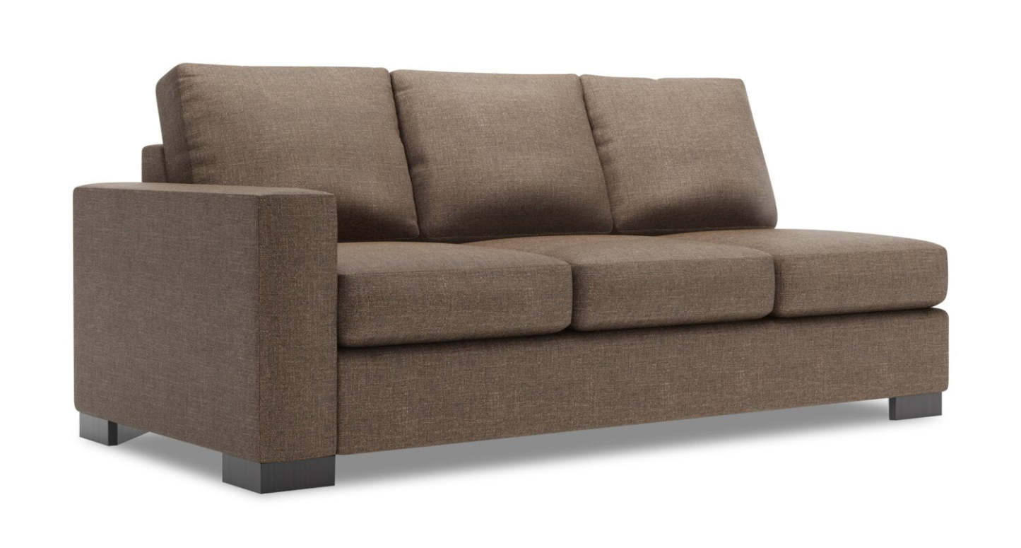 Sofa Lab Track LAF Sofa - Luna Praline | Sofa de gauche Track de la collection Sofa Lab - Luna Praline | TR132591