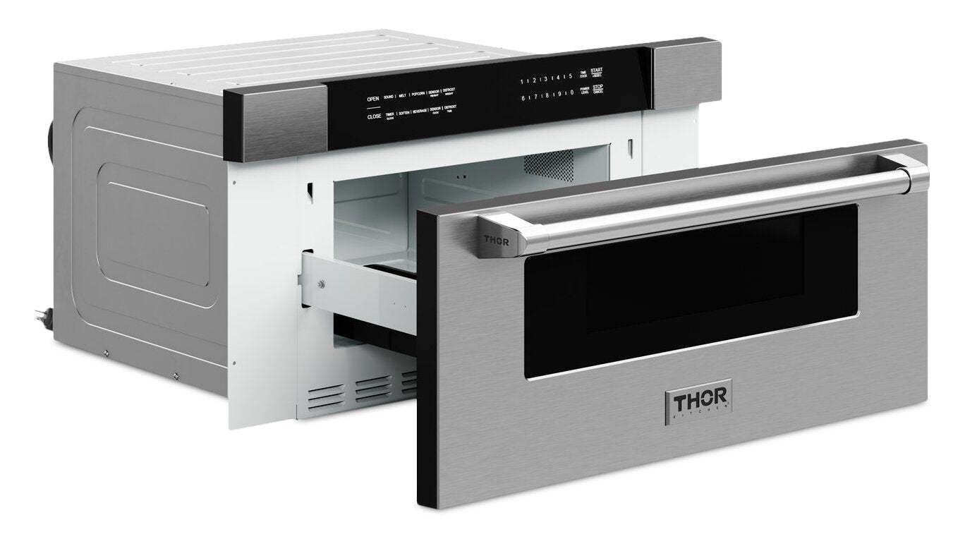 Thor Kitchen 30 1.2 Cu. Ft. Built-In Microwave Drawer - TMD3002 | Tiroir de four à micro-ondes encastré Thor Kitchen de 30 po et de 1,2 pi3 - TMD3002 | TMD3002S