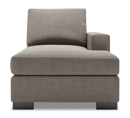 Sofa Lab Track RAF Chaise - Luna Smoke | Fauteuil long gauche Track de la collection Sofa Lab - Luna Smoke | TR282391