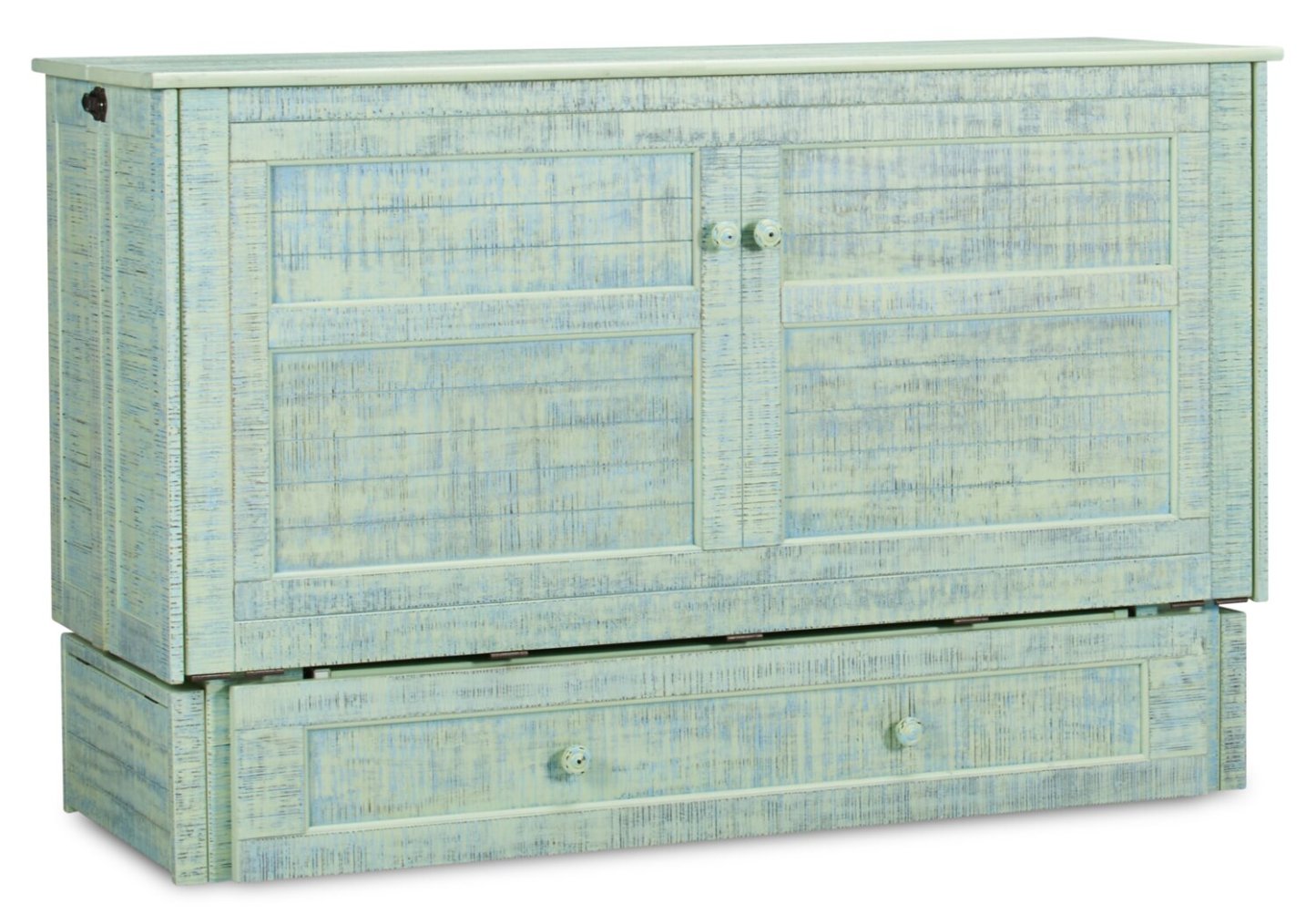 Parker Cabinet Bed - Blue | Armoire-lit Parker - Bleue