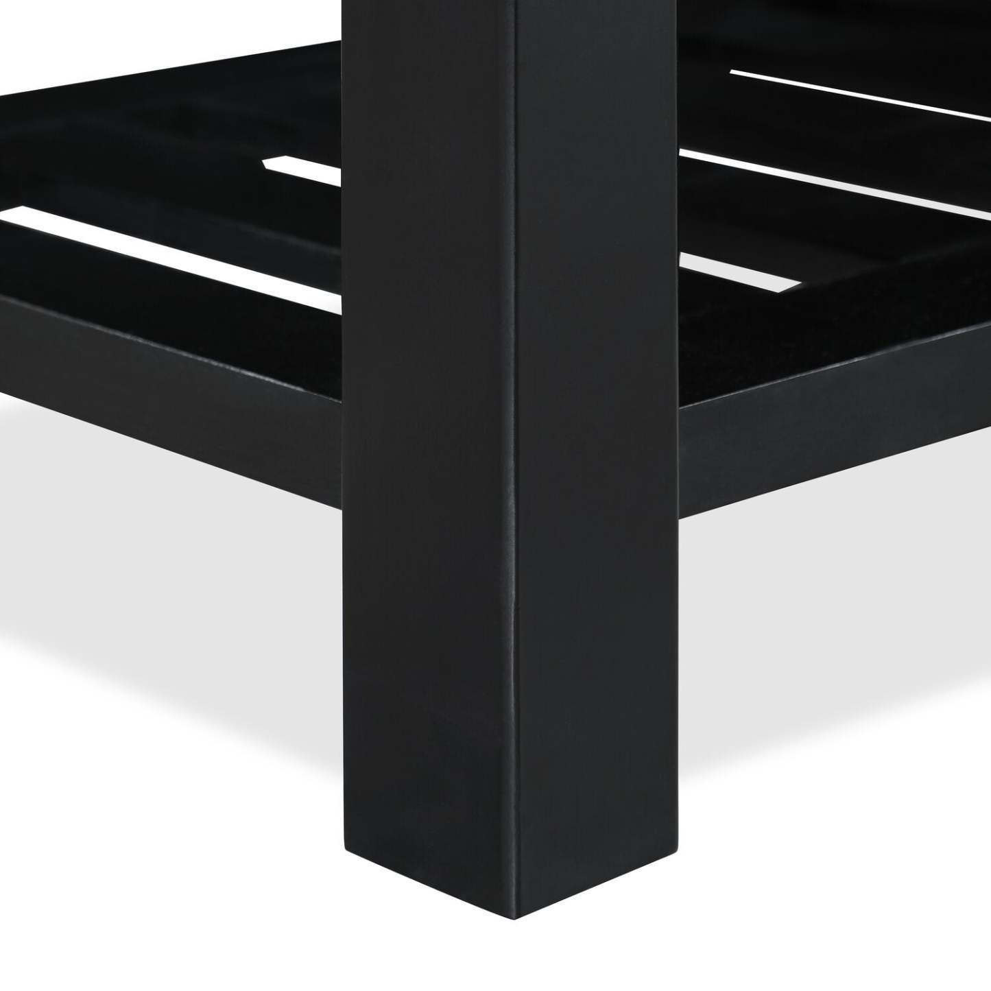 Ryan 43.5 Storage Bench with Bottom Shelf - Light Grey|Banc de rangement Ryan de 43,5 po avec tablette Inférieure - gris clair