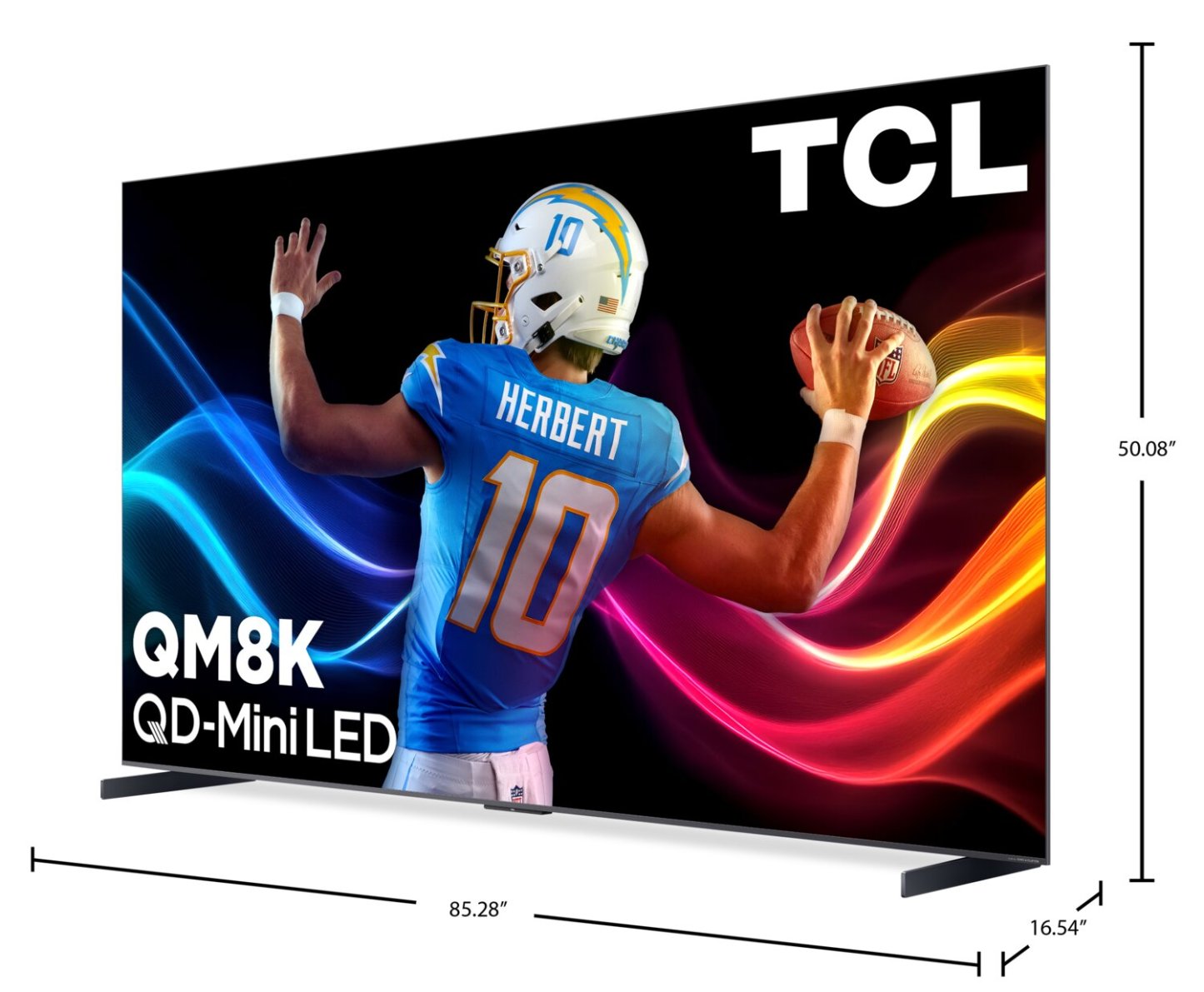 TCL 98 QM8K QLED QD Mini-LED 4K UHD Smart Google TV (98QM8K) – Modèle 2025 | Téléviseur intelligent QLED Mini DEL QD TCL QM8K UHD 4K de 98 po avec Google TVMC (98QM8K) - modèle 2025