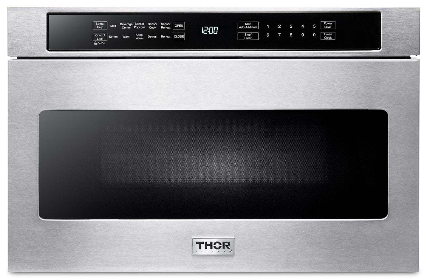 Cuisine Thor 24 1,2 Cu. Fort. Tiroir pour micro-ondes - TMD2401 | Tiroir à micro-ondes Thor Kitchen de 1,2 pi³ – TMD2401 | TMD2401S