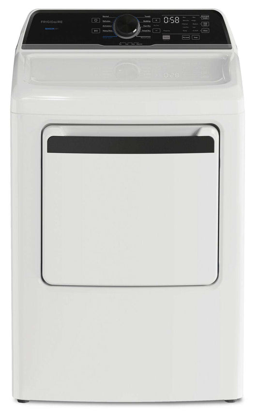 Frigidaire 7 Cu. Fort. Sécheuse électrique - Blanc - FLVE752CBW | Sécheuse électrique Frigidaire de 7 pi³ - blanche - FLVE752CBW