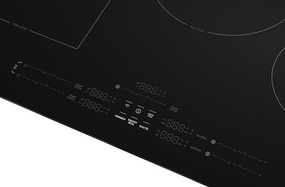 Table de cuisson à induction KitchenAid 36 à 5 éléments - Acier inoxydable - KCIT736SBL | Plaque de cuisson à induction KitchenAid de 36 po à 5 éléments - acier inoxydable - KCIT736SBL