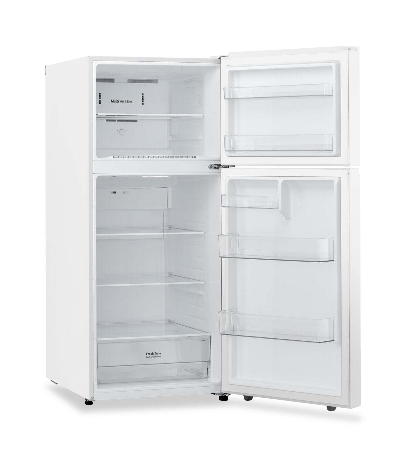 LG 28 18 Cu. Fort. Réfrigérateur à congélateur supérieur prêt pour le garage - Blanc - LT18S2100W | Réfrigérateur LG de 18 pi³ et de 28 po à congélateur supérieur qui convient à une installation dans un garage - blanc - LT18S2100W | LT18S21W