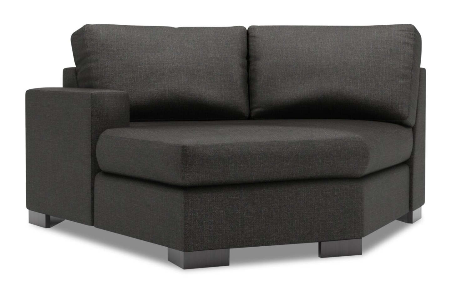 Sofa Lab Track LAF Cuddler - Luna Kohl | Fauteuil Cuddler de gauche Track de la collection Sofa Lab - Luna Kohl | TR872691