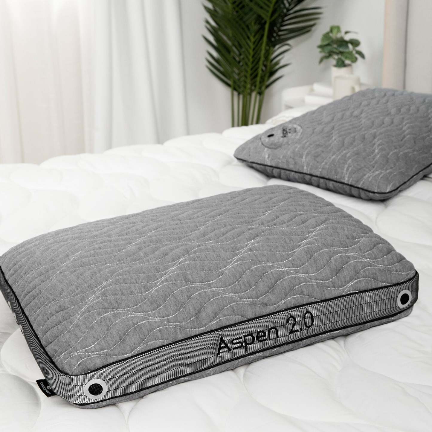 BEDGEAR Aspen 2.0 Performance Pillow - Dormeur sur le dos | Oreiller Aspen 2.0 Performance de Bedgear - pour dormeur sur le dos | 2ASPNPLW