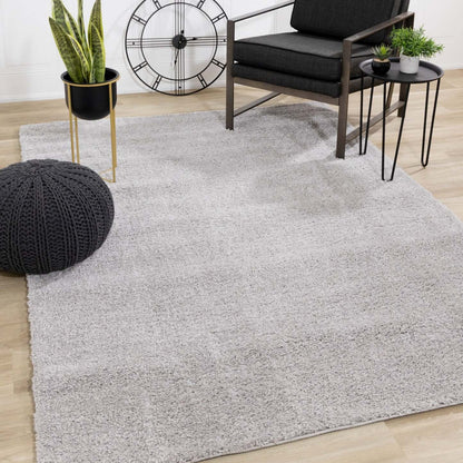 Tapis à poils longs gris Pascal - 5'3 x 7'7 | Tapis à poils long Pascal gris - 5 pi 3 po x 7 pi 7 po