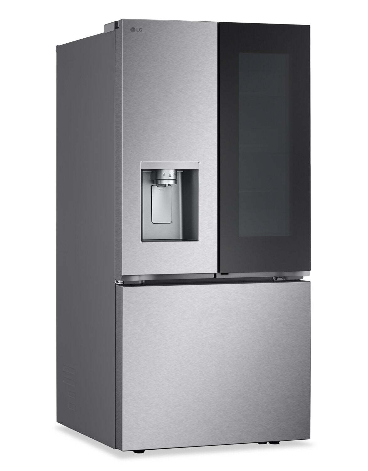 Réfrigérateur intelligent LG de 24,5 pi3 et de 33 po à portes françaises avec InstaViewMD - LF25S6560S | LG 33 24,5 Cu. Réfrigérateur intelligent à portes françaises avec InstaView® - LF25S6560S