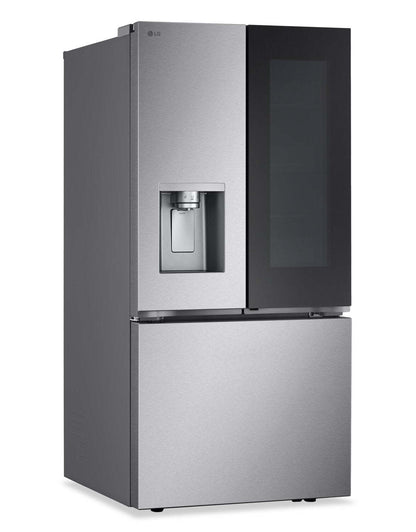 Réfrigérateur intelligent LG de 24,5 pi3 et de 33 po à portes françaises avec InstaViewMD - LF25S6560S | LG 33 24,5 Cu. Réfrigérateur intelligent à portes françaises avec InstaView® - LF25S6560S