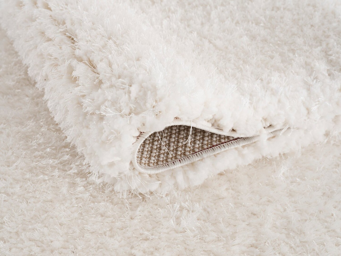 Tapis à poils longs blancs Lawson - 7'9 x 9'5 | Tapis à poils long Lawson blanche - 7 pi 9 po x 9 pi 5 po | LOISWH08