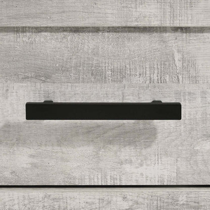 Table de chevet à 2 tiroirs Lark, 24 L x 26 H - Blanc rustique | Table de nuit Lark de 24 po (L) x 26 po (H) à 2 tiroirs - blanc rustique