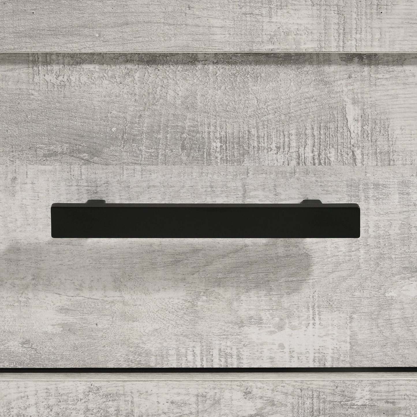 Commode à 6 tiroirs pour chambre à coucher Lark, 58 L x 35 H - Blanc rustique | Commode de chambre à coucher Lark de 58 po (L) x 35 po (H) à 6 tiroirs - blanc rustique