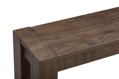 Kort &amp; Co. Banc de salle à manger Sol, 44 W - Marron | Banc de salle à manger Sol de Kort &amp; Co. de 44 po (L) - brun