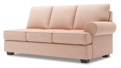 Sofa Lab Roll RAF Sofa Bed - Pax Rose | Canapé-lit de droite Roll de la collection Sofa Lab - Pax Rose | RO623249