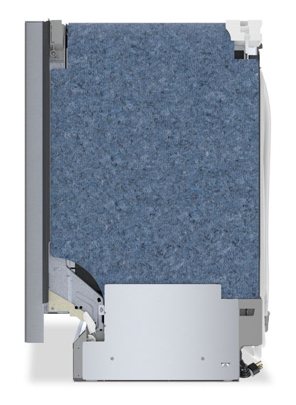 Bosch 500 Series 24'' 44 dBA Built-In Dishwasher - Anti-Fingerprint Brushed Steel - SHP65CC5UC | Lave-vaisselle encastré Bosch de série 500 de 24 po de 44 dBA - acier brossé résistant aux traces de doigts - SHP65CC5UC