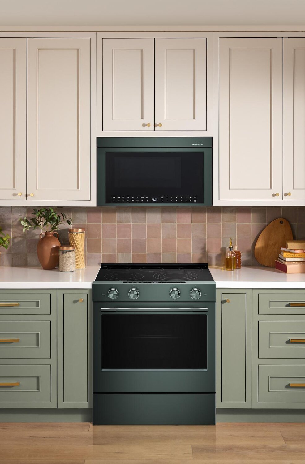 Cuisinière électrique KitchenAid de 30 po et de 5,3 pi³ – genièvre - YKSES530SJP | KitchenAid 30 5.3 Cu. Ft. Electric Range – Juniper - YKSES530SJP