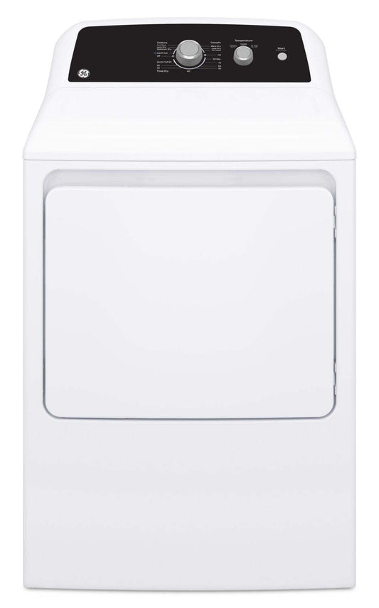 GE 6,2 Cu. Fort. Sécheuse électrique avec cycle SaniFresh – Blanc - GTX34EBMRWS | Sécheuse électrique GE de 6,2 pi³ avec cycle SaniFresh - blanche - GTX34EBMRWS