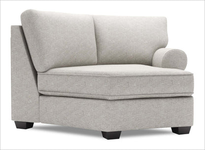 Canapé Lab Roll RAF Cuddler - Luxe Argent | Fauteuil Cuddler de droite Roll de la collection Sofa Lab - Luxury Silver | RO862793