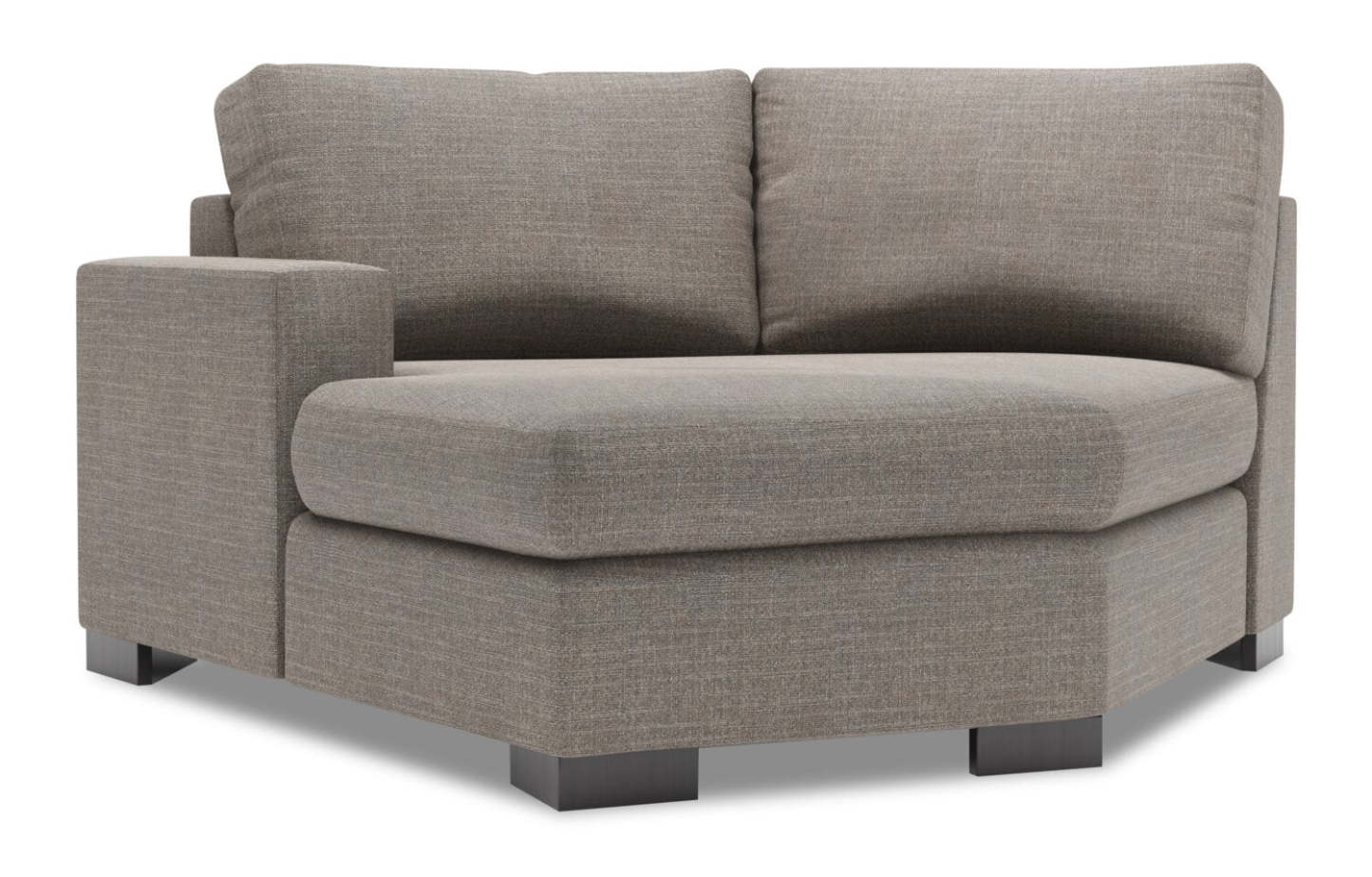 Canapé Lab Track LAF Cuddler - Luna Smoke | Fauteuil Cuddler de gauche Track de la collection Sofa Lab - Luna Smoke | TR872391