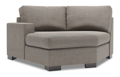 Canapé Lab Track LAF Cuddler - Luna Smoke | Fauteuil Cuddler de gauche Track de la collection Sofa Lab - Luna Smoke | TR872391