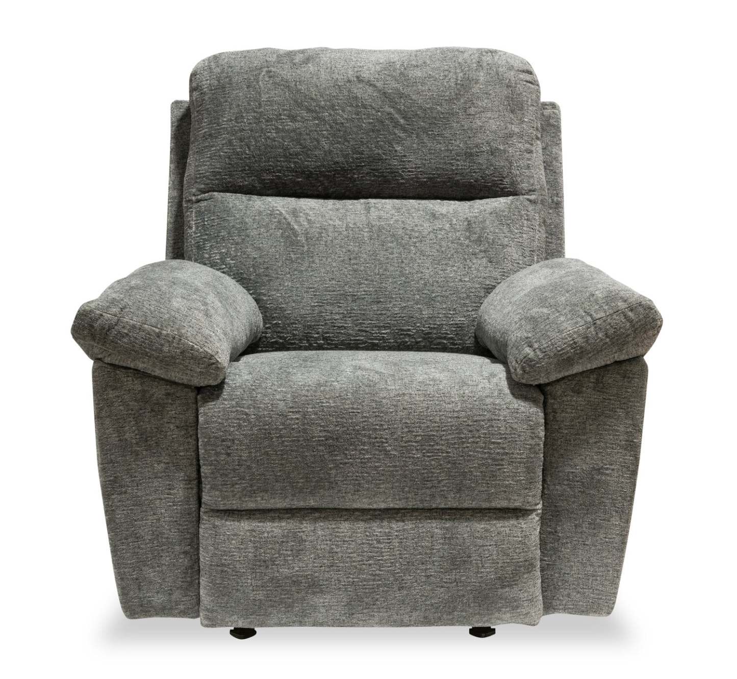 Made in Canada Oliver 40 Chenille Fabric Glider Reclining Chair - Addison Pewter Grey | Fauteuil coulissant inclinable Oliver de 40 po fabriqué au Canada en tissu de chenille - gris étain Addison