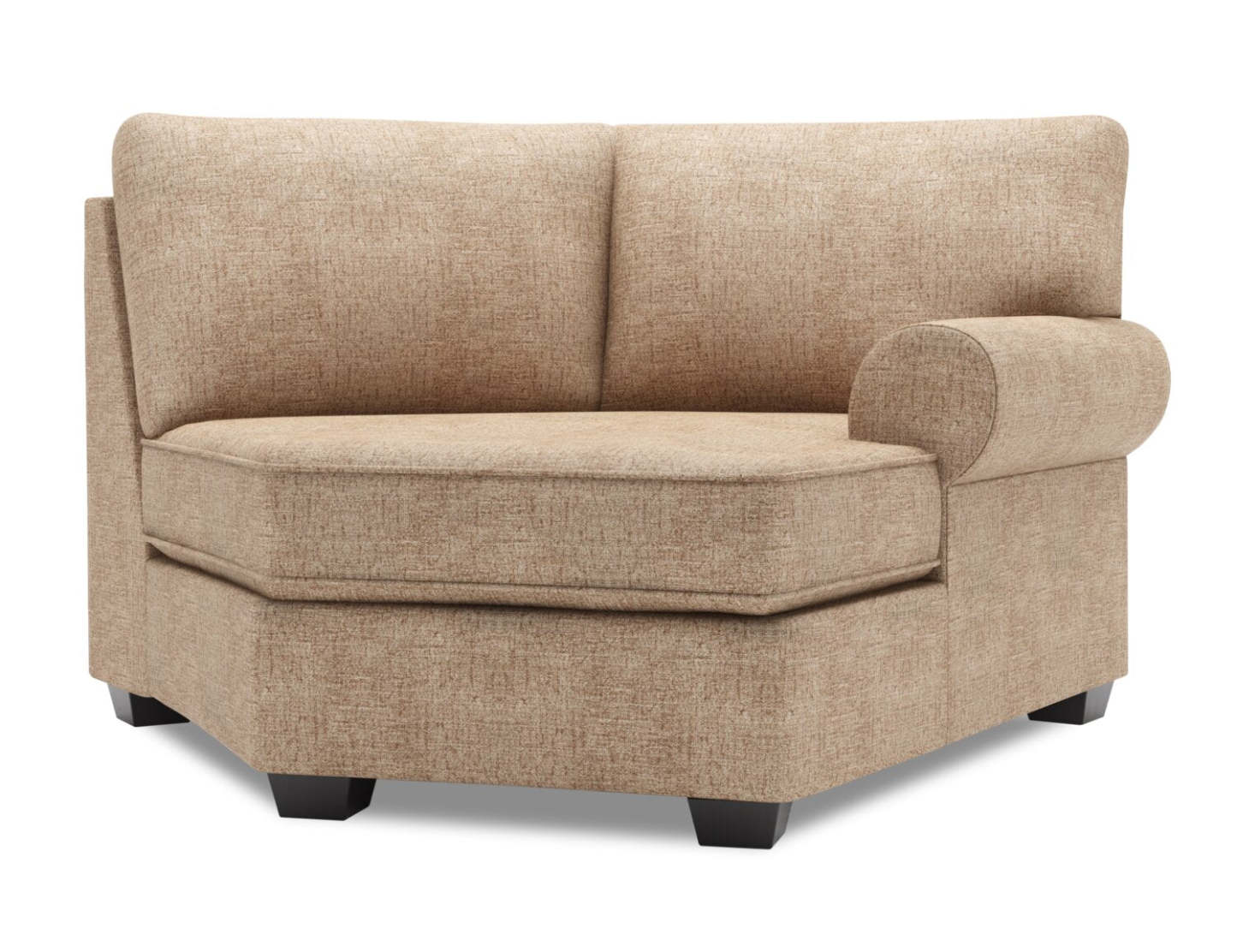 Sofa Lab Roll RAF Cuddler - Luxury Taupe | Fauteuil Cuddler de droite Roll de la collection Sofa Lab - Luxury Taupe | RO862893