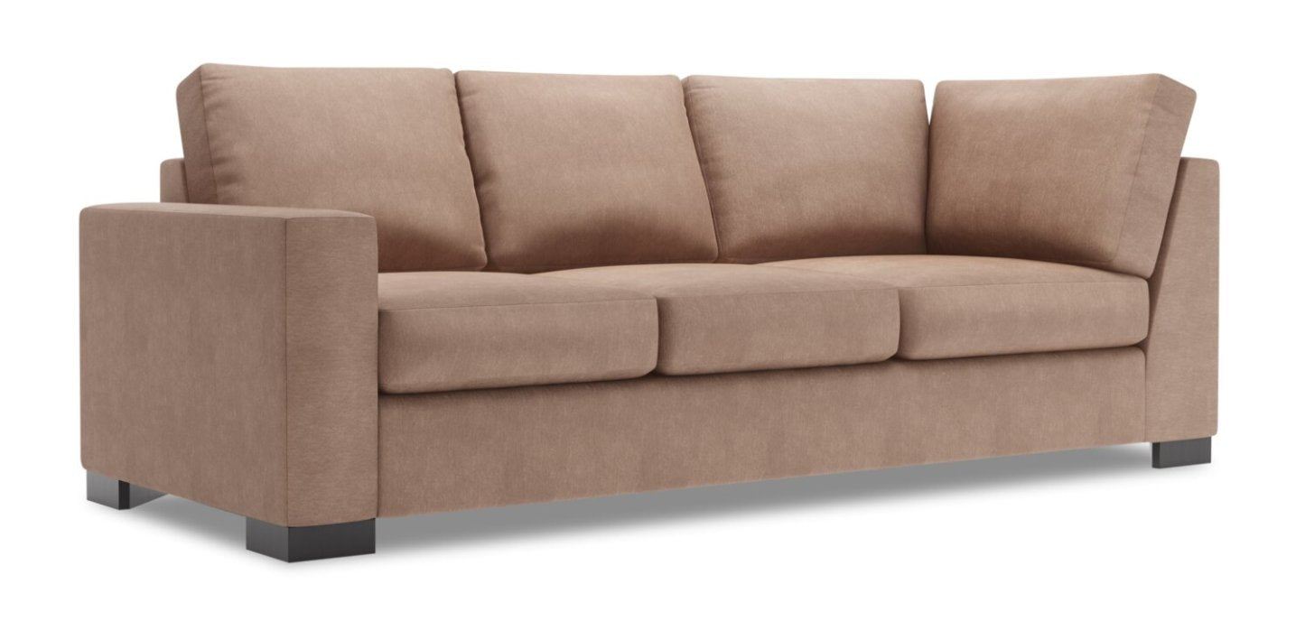 Sofa Lab Track LAF Sofa Return - Pax Wicker | Sofa de gauche pour rallonge Track de la collection Sofa Lab - Pax Wicker | TR153349