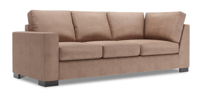 Sofa Lab Track LAF Sofa Return - Pax Wicker | Sofa de gauche pour rallonge Track de la collection Sofa Lab - Pax Wicker | TR153349