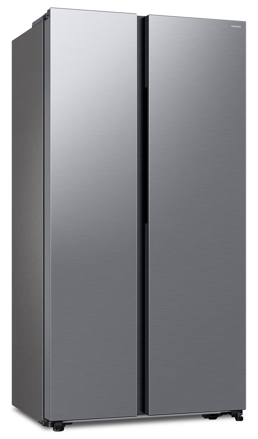 Réfrigérateur Samsung de 20,5 pi3 et 36 po de profondeur comptoir à compartiments juxtaposés avec technologie SpaceMax - RS20DG4000M9AA | Samsung 36 20.5 Cu. Ft. Counter-Depth Side by Side Refrigerator with SpaceMax Technology - RS20DG4000M9AA