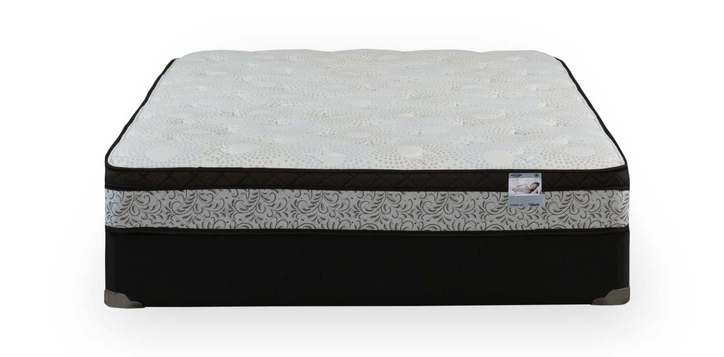 Springwall Huron 2.0 Ensemble de matelas à euro-plateau complet | Ensemble matelas à Euro-plateau Huron 2.0 de Springwall pour lit double | 2HURONFP