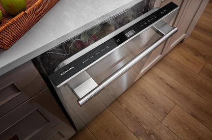 Lave-vaisselle KitchenAid de 24 po et de 47 dBA avec panier à ustensiles sur le troisième niveau - blanc - KDFS224SWH