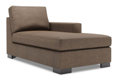 Sofa Lab Track RAF Chaise - Luna Praline | Fauteuil long de gauche Track de la collection Sofa Lab - Luna Praline | TR282591