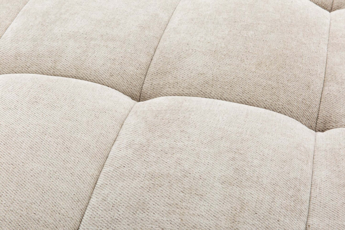 Sofa sectionnel modulaire Oaklyn Kort & Co. 5 pièces en tissu avec coussins de siège capitonnés - beige
