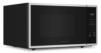 KitchenAid 1,6 Cu. Fort. Micro-ondes de comptoir – Acier inoxydable PrintShield - YKMCS122SPS | Four à micro-ondes de comptoir KitchenAid de 1,6 pi3 - acier inoxydable PrintShieldMC - YKMCS122SPS