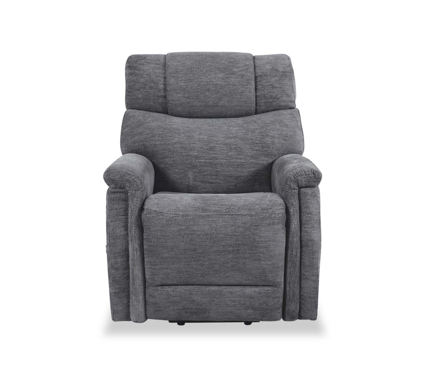 Claire 34 Fauteuil basculeur à inclinaison électrique en tissu de chenille - gris granite