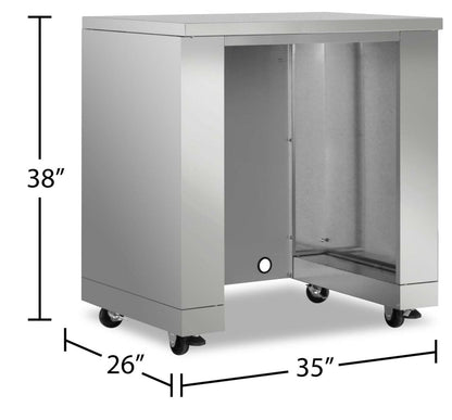 Armoire de réfrigérateur pour cuisine extérieure Thor Kitchen - MK02SS304 | Armoire pour réfrigérateur Thor Kitchen pour la cuisine extérieure - MK02SS304 | MK02SCAB