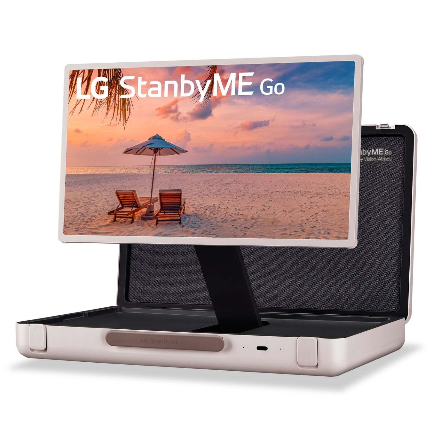 LG 27 StanbyME Go 1080p FHD 60Hz Touch Screen Briefcase Design  (27LX5QKNA)  | Écran tactile de conception mallette StanbyME Go de LG Full HD 1080p de 27 po à 60 Hz (27LX5QKNA)