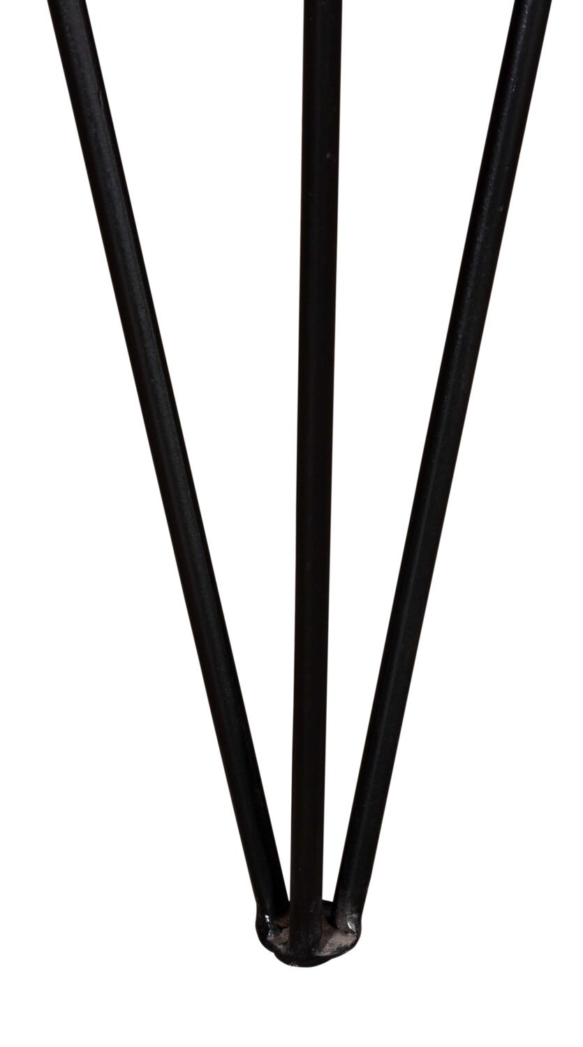 Kaleb 58 Rustic Sofa Table - Marron et Noir avec Pieds en Métal|Table de salon rustique Kaleb de 58 po - brune et noire avec pattes en métal