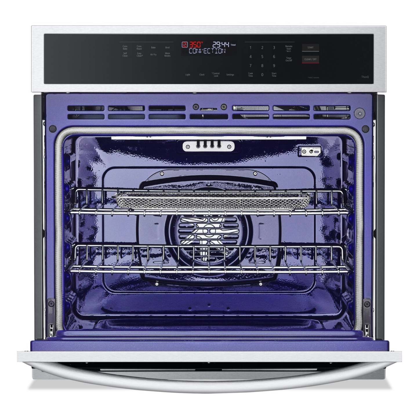LG 30 4,7 pi³ Four mural électrique avec convection véritable - Acier inoxydable résistant aux traces - WSEP4723… | Four mural électrique LG de 4,7 pi³ et de 30 po avec convection véritable - acier inoxydable résistant aux traces…