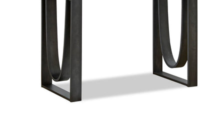 Brewer 50” Industrial Solid Wood Sofa Table - Rustic Honey | Table de salon industrielle Brewer de 50 po en bois massif - miel rustique