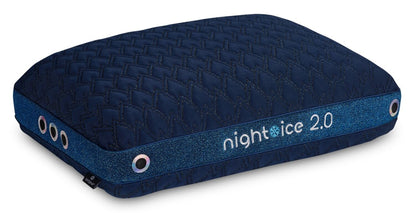 BEDGEAR Oreiller performant Night Ice 2.0 – Dormeur sur le dos | Oreiller haute performance Night Ice 2.0 de BEDGEAR - pour dormeur sur le dos